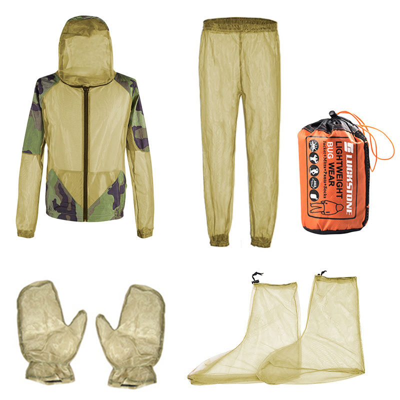 Outdoor Adventure Outfit - Orman Macerası Vahşi Balıkçılık Fileli Sineklik