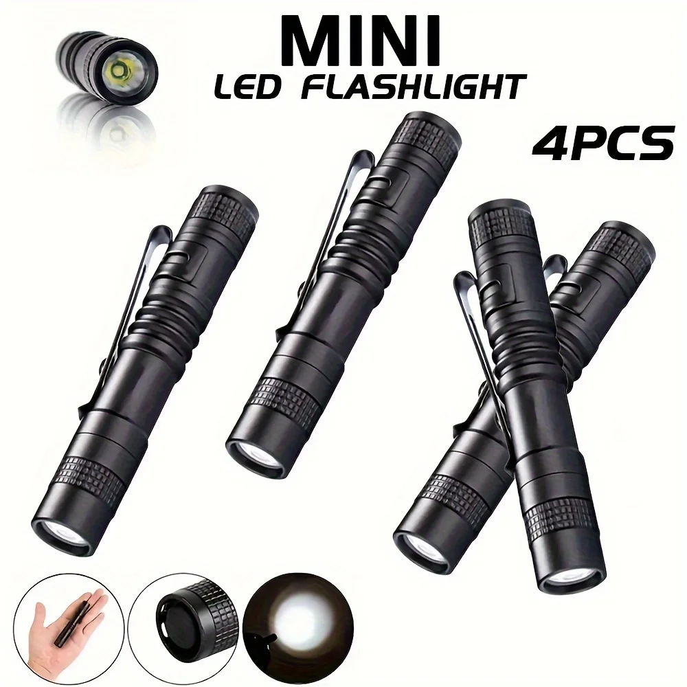 Outdoor Adventure Trips - 1-4 adet Mini taşınabilir LED kalem