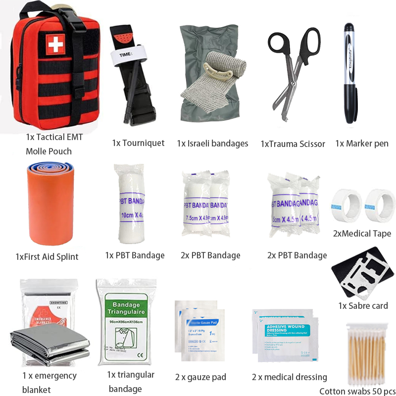 70 adet IFAK turnike ile ilk y - Outdoor Adventure Backpack incelemesi ve fiyatı