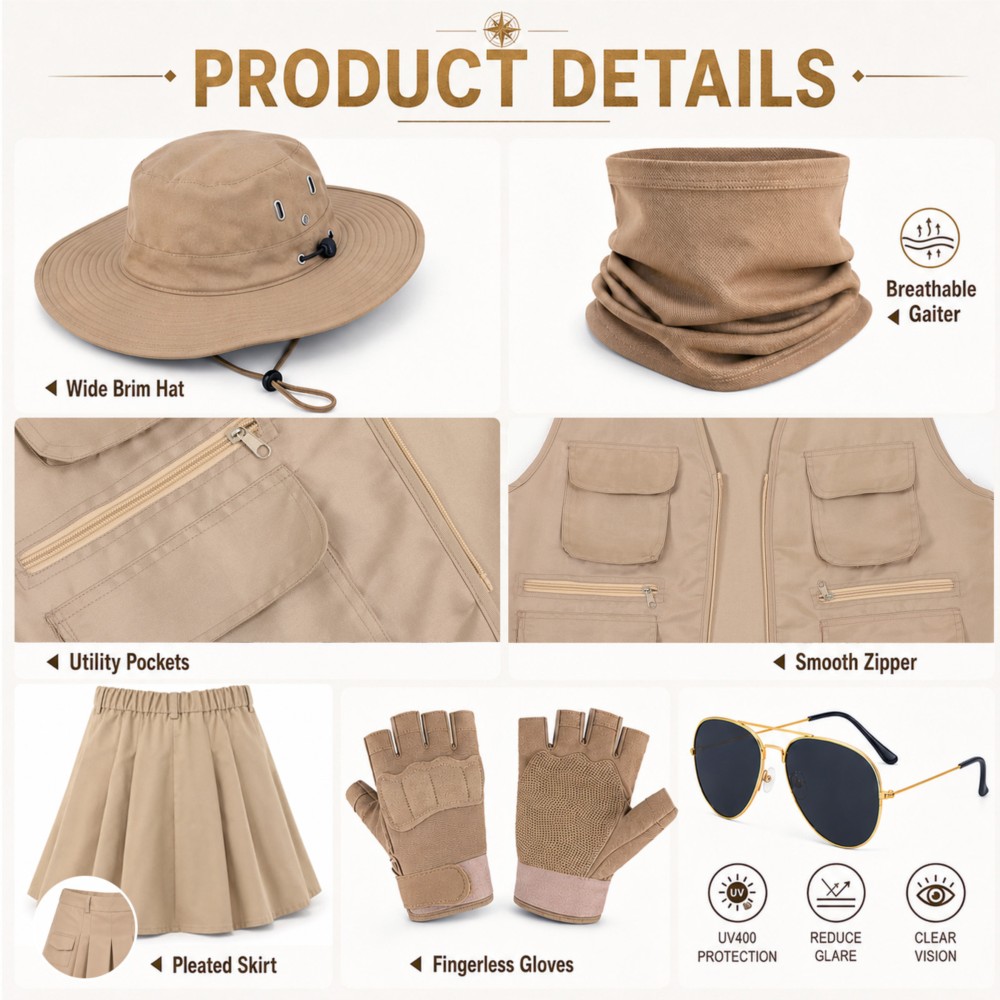 Kadın Explorer Açık Hava Giyim - Outdoor Adventure Outfit incelemesi ve fiyatı